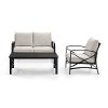 KO60014BZ-OL 3 Piece Cream Outdoor Patio Seating Set - Kaplan-3