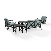 KO60015BZ-MI Mist Gray 5 Piece Outdoor Patio Furniture Set - Kaplan-3