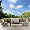 KO60015BZ-OL 5 Piece Oatmeal Outdoor Patio Seating Set - Kaplan-2