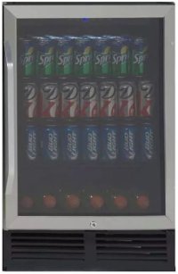 BCA516SS Avanti 5.0 Cu. Ft. Compact Beverage Refrigerator - Stainless Steel