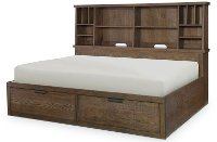 Fulton County Rustic Brown Full Size Lounge Bed-1