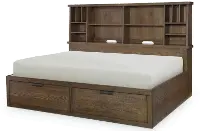 Fulton County Rustic Brown Full Size Lounge Bed