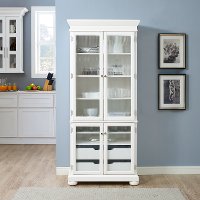 KF33001WH White Kitchen Pantry - Alexandria