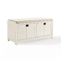 CF6009-WH White Entryway Bench - Alder-5