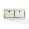 CF6009-WH White Entryway Bench - Alder-7