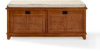 CF6009-WO Warm Oak Entryway Bench - Alder-3