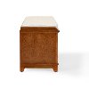 CF6009-WO Warm Oak Entryway Bench - Alder-4
