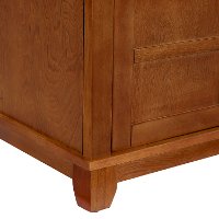 CF6009-WO Warm Oak Entryway Bench - Alder-7