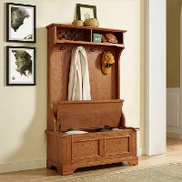 CF6005-OA Oak Hall Tree - Campbell