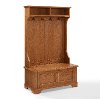 CF6005-OA Oak Hall Tree - Campbell-4