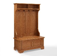 CF6005-OA Oak Hall Tree - Campbell-4