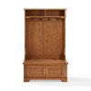 CF6005-OA Oak Hall Tree - Campbell-5
