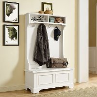 CF6005-WH White Hall Tree - Campbell