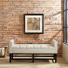 CF6013-CR Cream Upholstered Bench - Claremont-2
