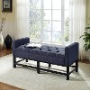 CF6013-NV Navy Upholstered Bench - Claremont-3