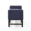 CF6013-NV Navy Upholstered Bench - Claremont-6