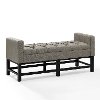 CF6013-SH Shadow Gray Upholstered Bench - Claremont-4