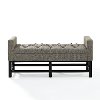 CF6013-SH Shadow Gray Upholstered Bench - Claremont-5
