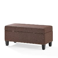 CF6014-BO Bourbon Brown Upholstered Bench - Desmond-6
