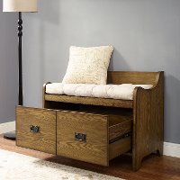 CF6017-CO Coffee Entryway Bench - Fremont-2