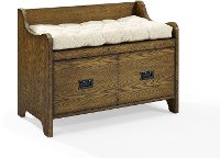 CF6017-CO Coffee Entryway Bench - Fremont-4