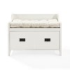 CF6017-WH Distressed White Entryway Bench - Fremont-6