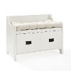 CF6017-WH Distressed White Entryway Bench - Fremont-7
