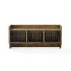 CF6018-CO Coffee Entryway Shelf - Fremont-3