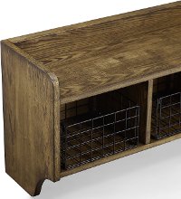 CF6018-CO Coffee Entryway Shelf - Fremont-6
