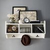 CF6018-WH Distressed White Entryway Shelf - Fremont-1