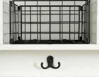 CF6018-WH Distressed White Entryway Shelf - Fremont-7
