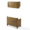 KF60003CO Coffee Two Piece Entryway Bench and Shelf - Fremont-6