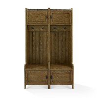 KF60004CO Coffee Entryway Tower (Set of Two) - Fremont-5