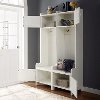 KF60004WH Distressed White Entryway Tower (Set of Two) - Fremont-3