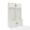 KF60004WH Distressed White Entryway Tower (Set of Two) - Fremont-4