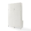 KF60004WH Distressed White Entryway Tower (Set of Two) - Fremont-6