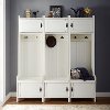 KF60005WH Distressed White Entryway Tower (Set of Three) - Fremont-2