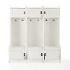 KF60005WH Distressed White Entryway Tower (Set of Three) - Fremont-5