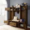 KF60006CO Coffee 4 Piece Entryway Wall Unit - Fremont-3