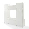KF60006WH Distressed White 4 Piece Entryway Wall Unit - Fremont-7
