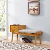 CF6012-AC Light Brown Entryway Bench - Landon-2