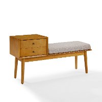 CF6012-AC Light Brown Entryway Bench - Landon-4