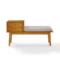 CF6012-AC Light Brown Entryway Bench - Landon-5