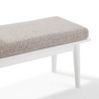 CF6012-WH White Entryway Bench - Landon-5