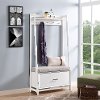 CF6015-WH White Hall Stand - Landon-1