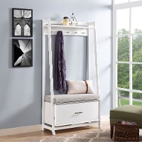 CF6015-WH White Hall Stand - Landon