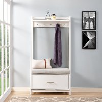 CF6015-WH White Hall Stand - Landon-3