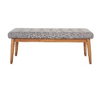 CF6019-AC Brown and Gray Upholstered Bench - Landon-3