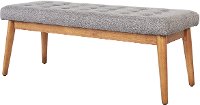 CF6019-AC Brown and Gray Upholstered Bench - Landon-4