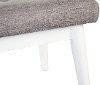 CF6019-WH White and Gray Upholstered Bench - Landon-6
